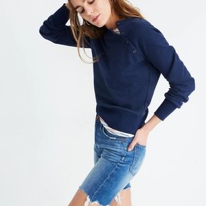 Madewell High-Rise Mid-Length Denim Jean Shorts